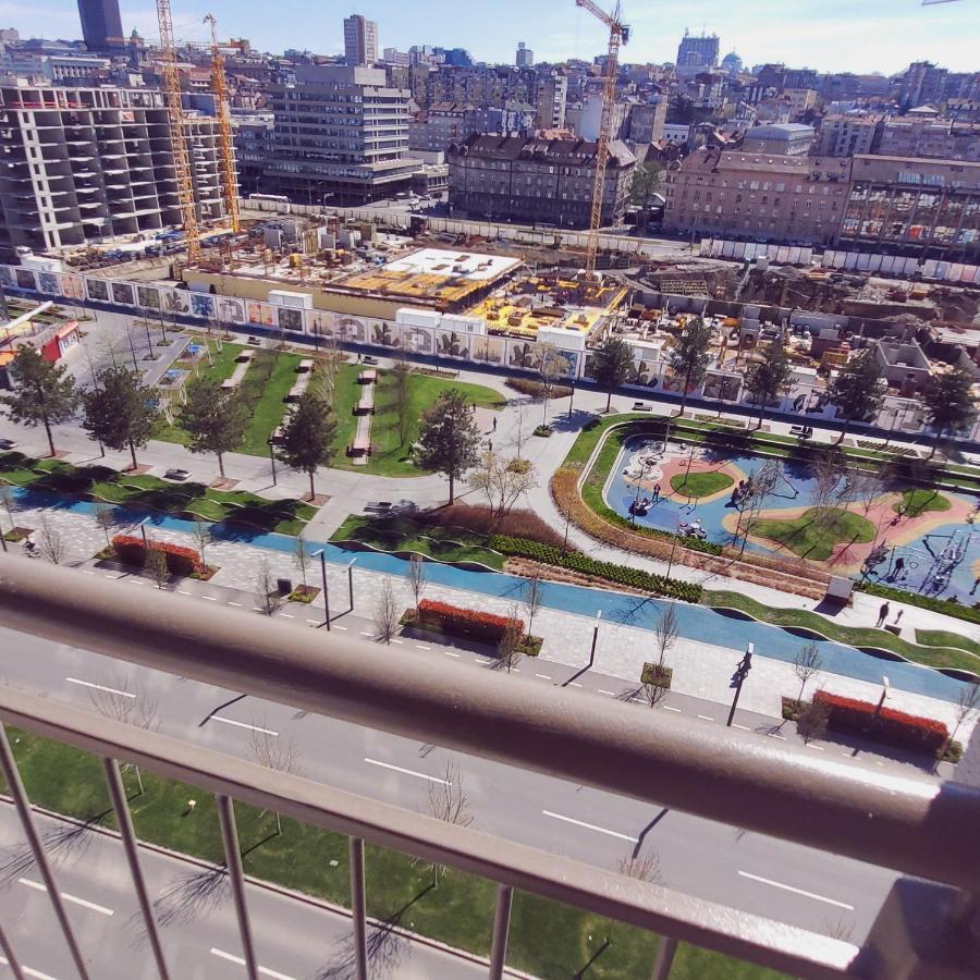 Belgrade Waterfront Bobiska Lägenhet Exteriör bild